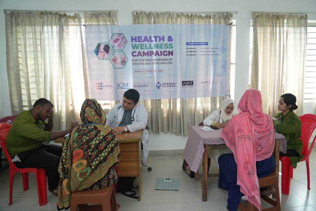 Doctor booth - two docs